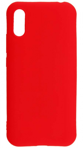 Силиконовый чехол для Xiaomi Redmi 9A с уголками красный