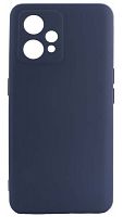Силиконовый чехол для Realme 9 Soft синий