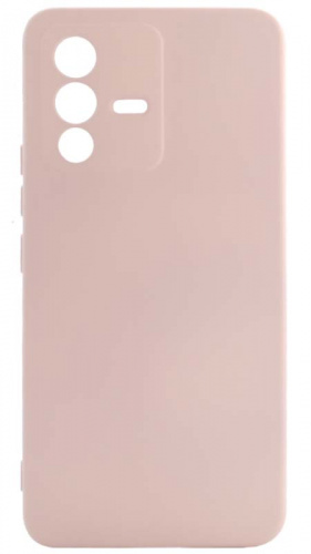 Силиконовый чехол для Vivo Y23 Soft бледно-розовый