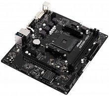 Материнская плата Asrock AB350M-HDV R3.0 Soc-AM4 AMD B350 2xDDR4 mATX AC`97 8ch(7.1) GbLAN RAID+VGA+