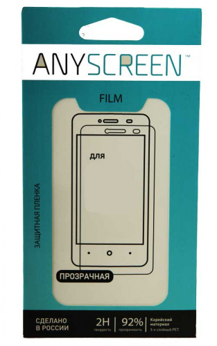 Защитная плёнка AnyScreen универсальная 5.9", глянцевая