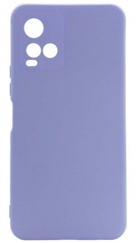 Силиконовый чехол для Vivo Y21 Soft ярко-сиреневый