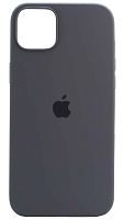 Задняя накладка Soft Touch для Apple Iphone 14 Plus темно-серый