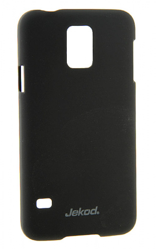Задняя накладка Jekod для Samsung GT-I9600 Galaxy S 5 (чёрная)