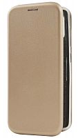 Чехол-книга OPEN COLOR для Samsung Galaxy A41/A415 золотой