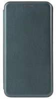 Чехол-книга OPEN COLOR для Samsung Galaxy A8 Plus/A730 изумрудный