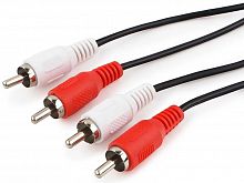 Кабель аудио Cablexpert CCA-2R2R-6, 2xRCA / 2xRCA, 1,8м