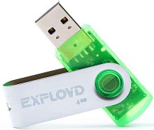 4GB флэш драйв Exployd 530 зелёный