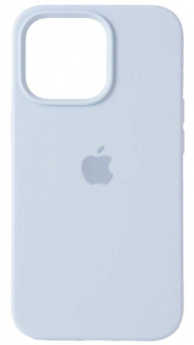 Задняя накладка Soft Touch для Apple Iphone 13 Pro бледно-голубой