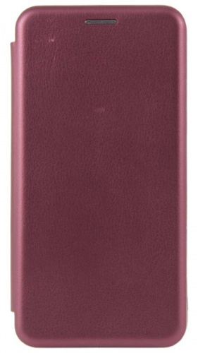 Чехол-книга OPEN COLOR для Xiaomi Redmi Note 7 бордовый