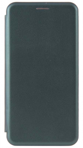 Чехол-книга OPEN COLOR для Samsung Galaxy A02S/A025 изумрудный