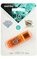 16GB флэш драйв Smart Buy Clossy, оранжевый SB16GBGS-Or