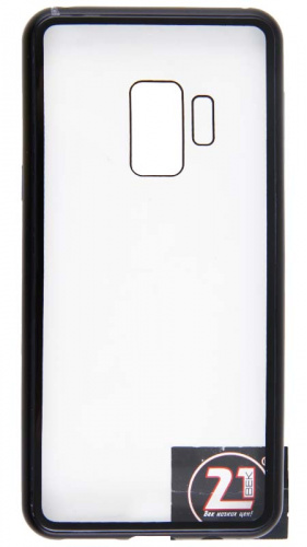 Чехол-накладка для Samsung Galaxy S9/G960 360 градусов магнитная чёрный