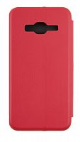 Чехол-книга OPEN COLOR для Samsung Galaxy J320/J3 (2016) красный