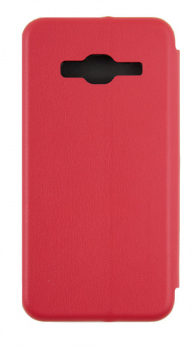 Чехол-книга OPEN COLOR для Samsung Galaxy J320/J3 (2016) красный
