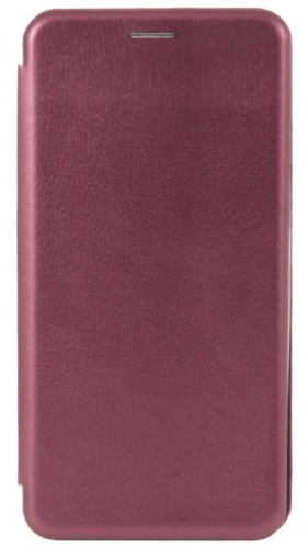 Чехол-книга OPEN COLOR для Samsung Galaxy A03 Core/A032 бордовый