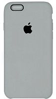 Задняя накладка Soft Touch для Apple iPhone 6/6S платиновый серый
