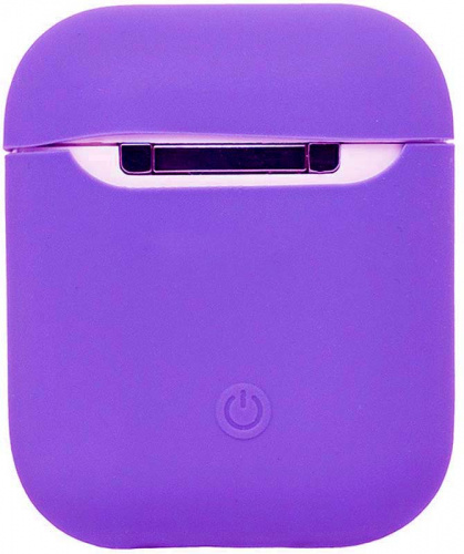 Кейс для AirPods Soft touch фиолетовый