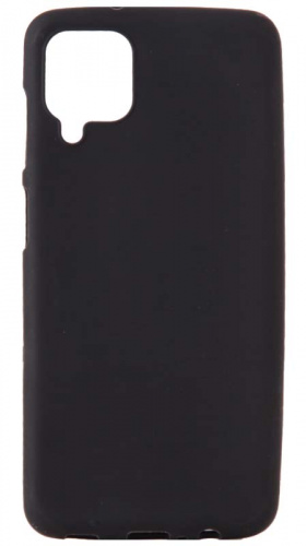 Силиконовый чехол для Samsung Galaxy A12/A125 плотный черный