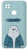 Силиконовый чехол Soft Touch для Xiaomi Redmi 9C Ice bear