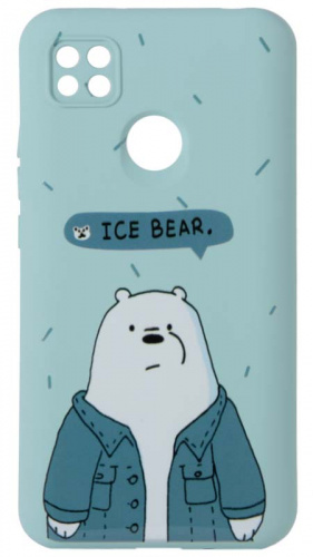 Силиконовый чехол Soft Touch для Xiaomi Redmi 9C Ice bear Силиконовый чехол Soft Touch для Xiaomi Redmi 9C Ice bear