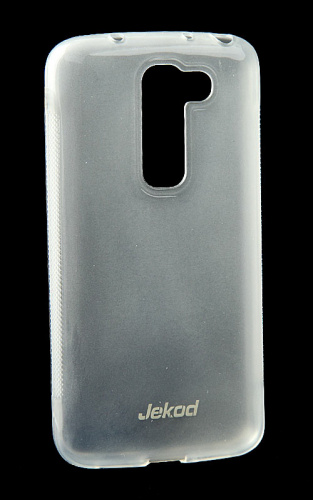 Силиконовый чехол Jekod для LG Optimus D618 G2 mini (белый)