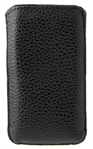 Чехол Эконом для Alcatel One Touch M’Pop/5020D с внутренним языком (слон чёрный)