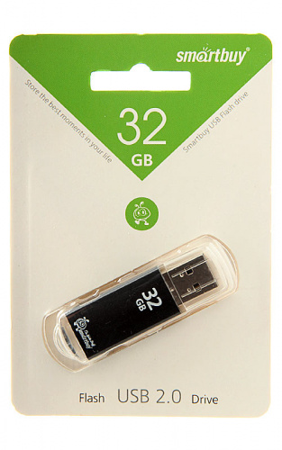 32GB флэш драйв Smart Buy V-Cut, черный