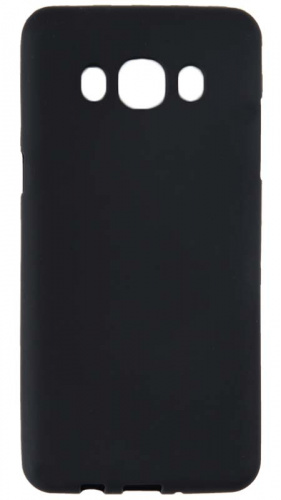 Силиконовый чехол для Samsung Galaxy J510/J5 (2016) матовый чёрный