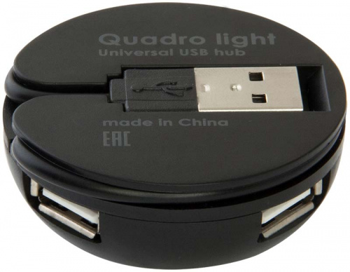 USB-Хаб Defender Quadro Light 4USB черный