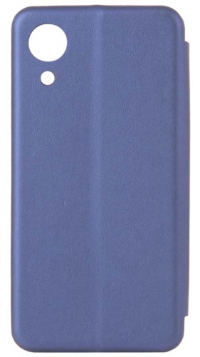 Чехол-книга OPEN COLOR для Samsung Galaxy A03 Core/A032 синий фото 2