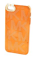 Задняя накладка "Michael Kors" для iPhone 5/5S вид №13 оранжевый