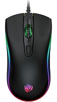 Игр. Мышь Qumo Onyx RGB M73, проводная, оптическая, 4 кнопки, подсветка RGB, 2400  dpi