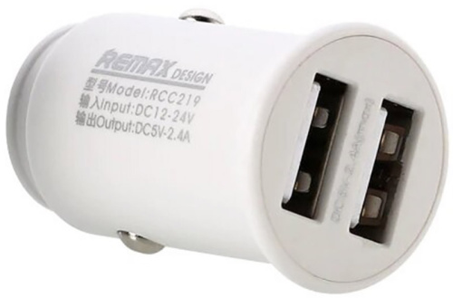 АЗУ 2 USB Remax RCC219 Roki 2400mA белый