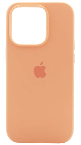 Задняя накладка Soft Touch для Apple Iphone 14 Pro персиковый