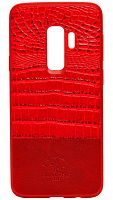 Силиконовый чехол Santa Barbara для Samsung Galaxy S9/G960 Horseman красный