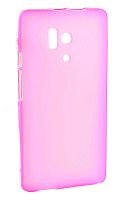Силиконовый чехол для Huawei Honor3 матовый, (малиновый)
