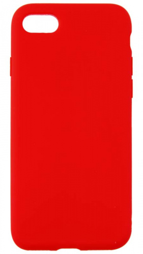 Силиконовый чехол для Apple iPhone 7/8 мягкий красный
