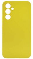 Силиконовый чехол для Samsung Galaxy A54/A546 матовый желтый