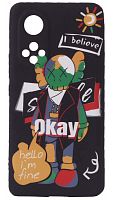 Силиконовый чехол для Honor 50/Nova 9 фосфор с рисунком Kaws в ассортименте