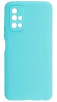 Силиконовый чехол для Huawei Honor 30S матовый бирюзовый