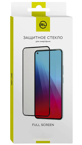 Противоударное стекло Red Line для Realme 12 Pro с полной проклейкой чёрный