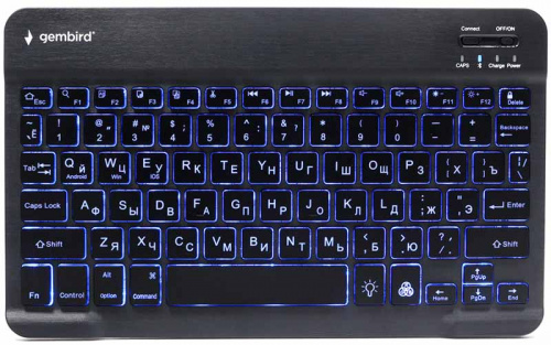 Клавиатура беспроводная KBW-4, 78кл, Bluetooth, ножн.тип клавиц, ультра-тонкая