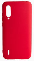 Силиконовый чехол Xiaomi Mi CC9/Mi A3 (2019) красный