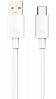 Кабель USB WALKER C875, 120W 6A, Type-C белый