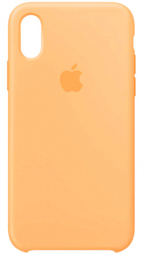 Задняя накладка Soft Touch для Apple iPhone XR светло-персиковый