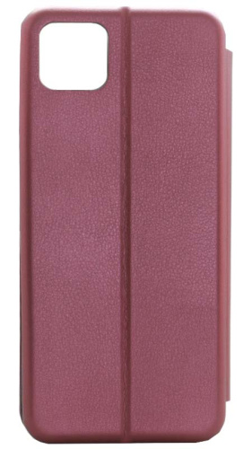 Чехол-книга OPEN COLOR для Samsung Galaxy A22S/A226 бордовый фото 2