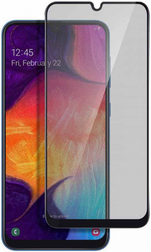 Противоударное стекло для Samsung Galaxy A30/A305/A50/A505 конфиденциальное