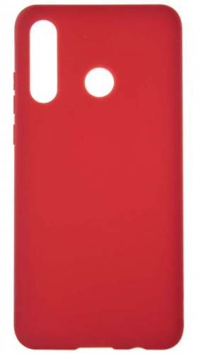 Силиконовый чехол для Huawei P30 Lite/Honor 20S мягкий красный