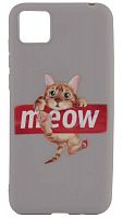 Силиконовый чехол для Huawei Honor 9S Meow